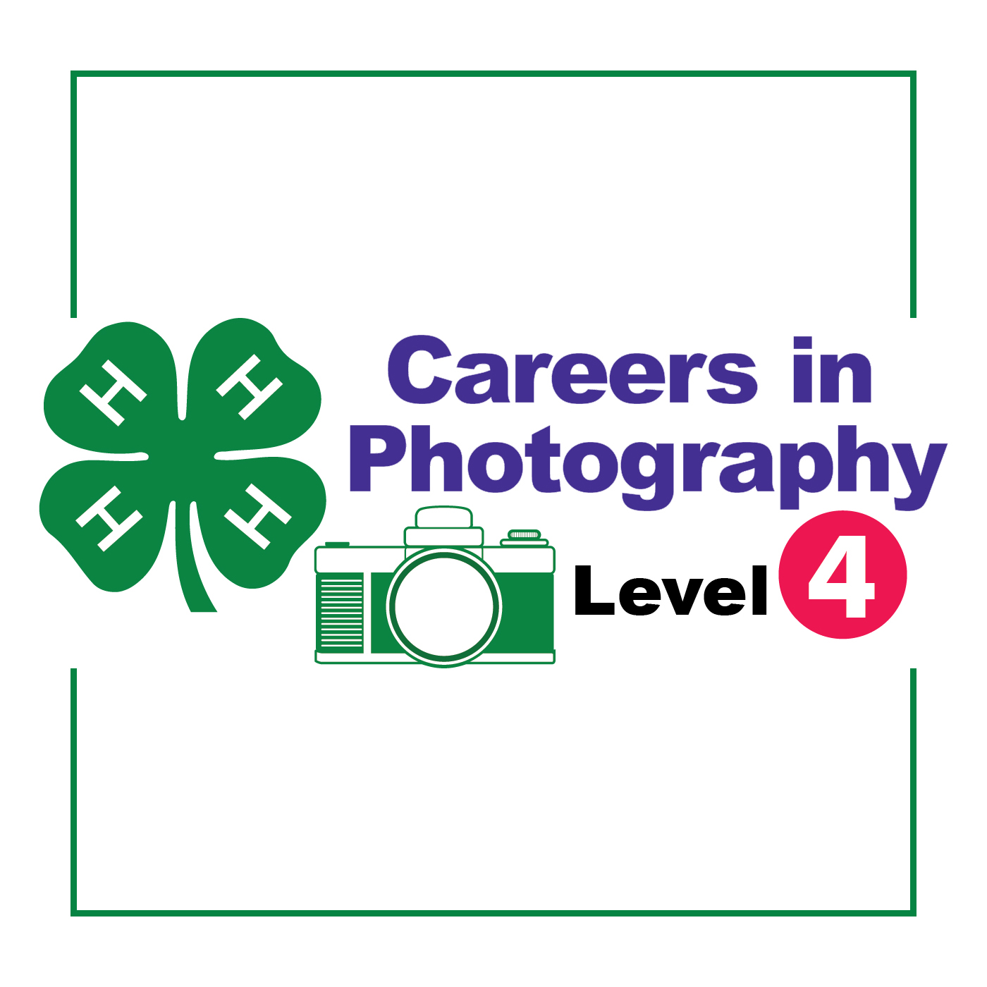 4-H Photography E-Learning Logo Image
