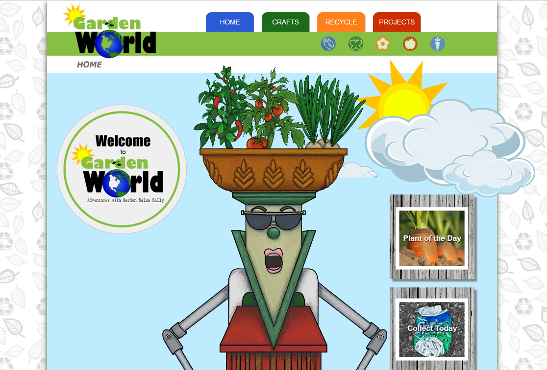 Garden World Website Image